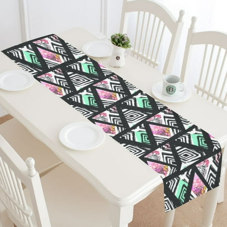 MYPOP Geometric Table Runner Home Decor 16x72 Inch Triangle Zebra Table Cloth Runner for Wedding Party Banquet Decoration
MYPOP Geometric Table Runner Home Decor 16x72 Inch Triangle Zebra Table Cloth Runner for Wedding Party Banquet Decoration