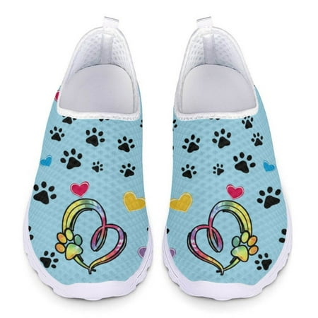 Colorful Dog Paw Print Love Ladies Cute Summer Outdoor Sneakers Casual Comfortable Flats Niche Mesh Walking Shoes
Colorful Dog Paw Print Love Ladies Cute Summer Outdoor Sneakers Casual Comfortable Flats Niche Mesh Walking Shoes