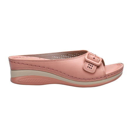 JINMGG Womens Slippers Plus Clearance 2021 Summer One-word Fish Mouth Sandals and Slippers Thick-soled Wedges Casual Pink 37
JINMGG Womens Slippers Plus Clearance 2021 Summer One-word Fish Mouth Sandals and Slippers Thick-soled Wedges Casual Pink 37
