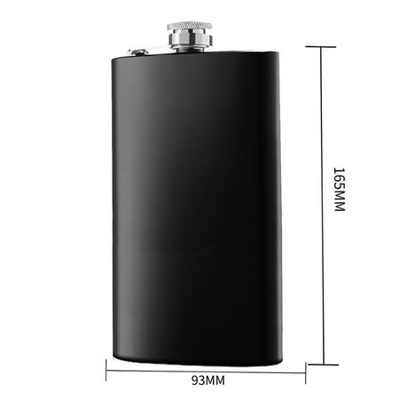 Benafini 10Oz Hip Flask Stainless Steel Whiskey Liquor Pocket Wine Bottle Large Capacity
Benafini 10Oz Hip Flask Stainless Steel Whiskey Liquor Pocket Wine Bottle Large Capacity