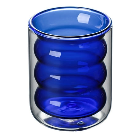 CHOMOEN 200ml Double Wall Insulated Glass Cup Irregular Wave Shaped Heat Resistant Thermo Tea Coffee Water Mug Clear Drinking Glasses Drinkware
CHOMOEN 200ml Double Wall Insulated Glass Cup Irregular Wave Shaped Heat Resistant Thermo Tea Coffee Water Mug Clear Drinking Glasses Drinkware