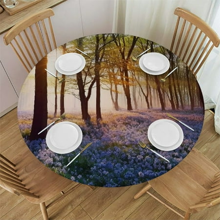 Orinice Flowers Trees Sun Round Table Cover Stain Resistant Washable Indoor Outdoor Tablecloth Kitchen Dining Wedding Parties Waterproof Fabric 100% Polyester 46-50
Orinice Flowers Trees Sun Round Table Cover Stain Resistant Washable Indoor Outdoor Tablecloth Kitchen Dining Wedding Parties Waterproof Fabric 100% Polyester 46-50