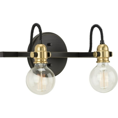 Axle Collection Two-Light Antique Bronze Vintage Style Bath Vanity Wall Light
Axle Collection Two-Light Antique Bronze Vintage Style Bath Vanity Wall Light