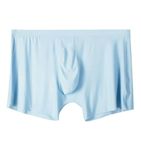 Breathable Men s Underwear Soft Comfortable Underwear Trunks Ice Silk Boxer Shorts For Men Light Blue XXXL
Breathable Men s Underwear Soft Comfortable Underwear Trunks Ice Silk Boxer Shorts For Men Light Blue XXXL