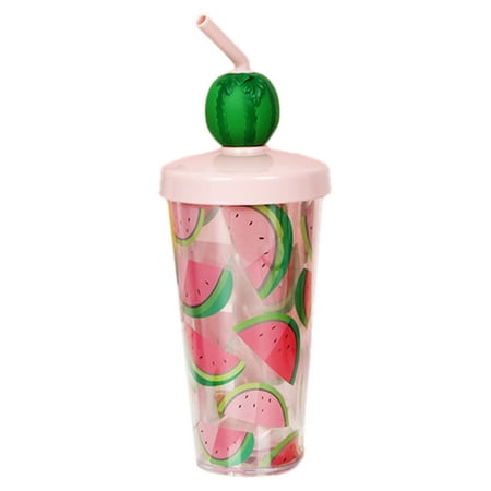 Colorful Fruit Mixing Cup Double Layer Transparent Straw Cup Cold Drink Popular Handy Cup Watermelon
Colorful Fruit Mixing Cup Double Layer Transparent Straw Cup Cold Drink Popular Handy Cup Watermelon
