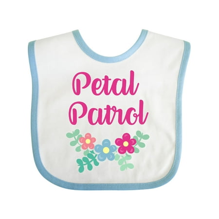 Inktastic Spring Wedding Petal Patrol Gift Baby Girl Bib