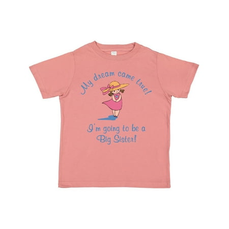 Inktastic Dream Future Big Sister Gift Toddler Toddler Girl T-Shirt