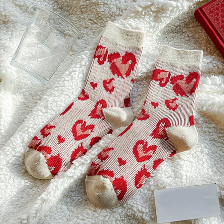 2 pair Women Autumn And Winter Matching Thickened Warm Mid Tube Socks Women Thick Socks Color Random
2 pair Women Autumn And Winter Matching Thickened Warm Mid Tube Socks Women Thick Socks Color Random