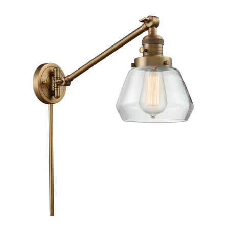 Innovations Lighting 237 Fulton Fulton 1 Light 25 Tall Wall Sconce / Pendant - Brass
Innovations Lighting 237 Fulton Fulton 1 Light 25 Tall Wall Sconce / Pendant - Brass