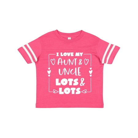 Inktastic I Love My Aunt and Uncle Lots and Lots- Valentines Day Hearts Gift Toddler Boy or Toddler Girl T-Shirt
Inktastic I Love My Aunt and Uncle Lots and Lots- Valentines Day Hearts Gift Toddler Boy or Toddler Girl T-Shirt