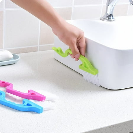 Hand-held Groove Gap Cleaning Tools Door Window Track Kitchen Cleaning Brushes (3PCS Color-Blue Yellow Pink)
Hand-held Groove Gap Cleaning Tools Door Window Track Kitchen Cleaning Brushes (3PCS Color-Blue Yellow Pink)