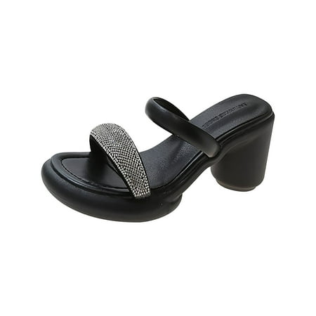 Sandals Women Women s Fashion Solid See Through Thick Bottom Sandals Slippers Flat Shoes Rhinestone Sandals Sandals For Women Dressy Summer Prom Dress
Sandals Women Women s Fashion Solid See Through Thick Bottom Sandals Slippers Flat Shoes Rhinestone Sandals Sandals For Women Dressy Summer Prom Dress