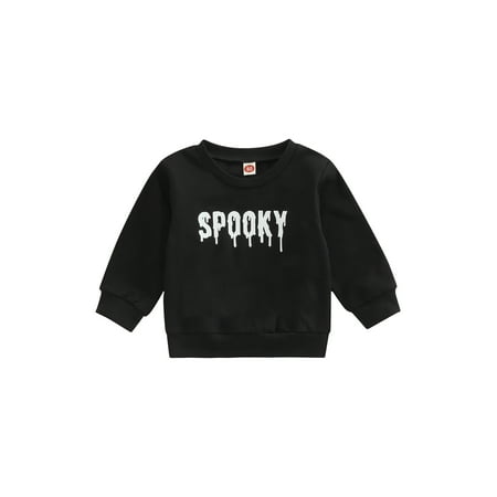 Licupiee Infant Baby Boy Girl Sweatshirt Halloween Letter Printed Long Sleeve Loose Pullover Tops
Licupiee Infant Baby Boy Girl Sweatshirt Halloween Letter Printed Long Sleeve Loose Pullover Tops