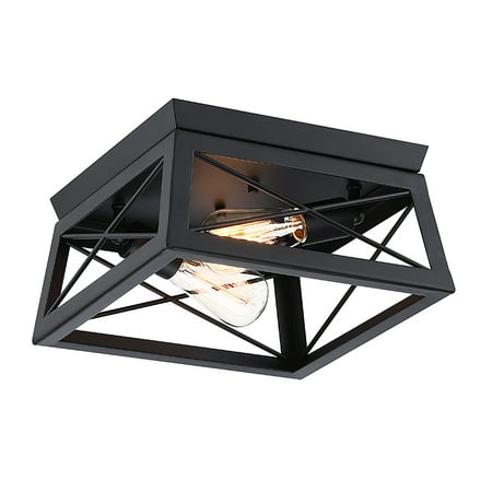 2-Light Farmhouse Flush Mount Ceiling Light Industrial Metal Light Fixture for Hallway Bedroom Kitchen Living room
2-Light Farmhouse Flush Mount Ceiling Light Industrial Metal Light Fixture for Hallway Bedroom Kitchen Living room