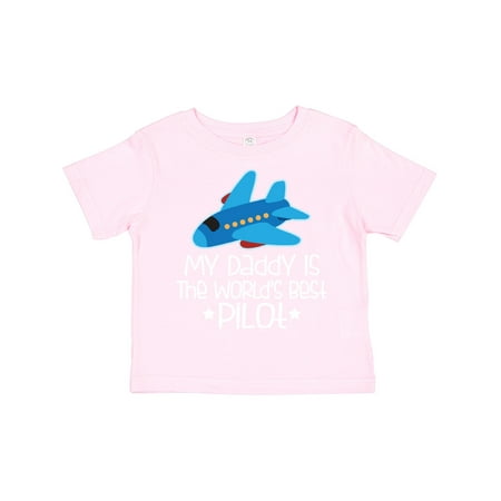 Inktastic Daddy is Worlds Best Pilot Airplane Childs Gift Toddler Boy or Toddler Girl T-Shirt
Inktastic Daddy is Worlds Best Pilot Airplane Childs Gift Toddler Boy or Toddler Girl T-Shirt