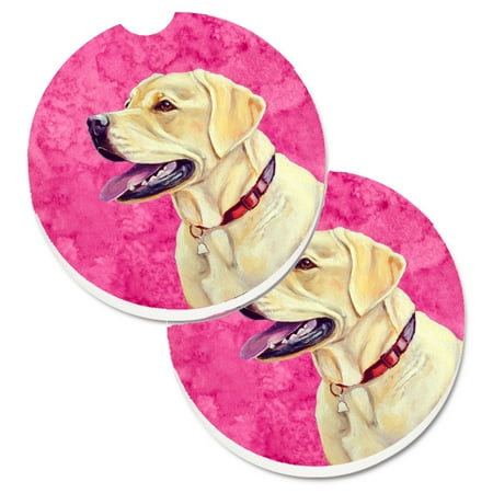 Carolines Treasures LH9383PKCARC Pink Labrador Set of 2 Cup Holder Car Coasters Large multicolor
Carolines Treasures LH9383PKCARC Pink Labrador Set of 2 Cup Holder Car Coasters Large multicolor
