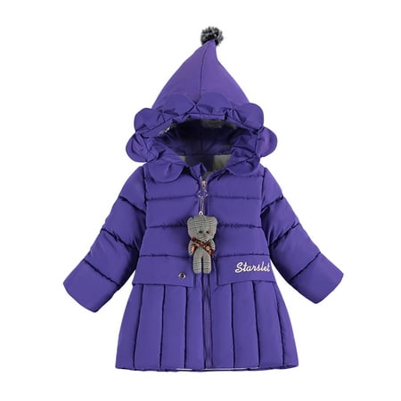 Dadaria Toddler Jacket 2-6Years Toddler Baby Girls Cute Fashion Solid Color Winter Hoodie Keep Warm Cotton Clothes Thick Coat Purple 5-6 Years Toddler
Dadaria Toddler Jacket 2-6Years Toddler Baby Girls Cute Fashion Solid Color Winter Hoodie Keep Warm Cotton Clothes Thick Coat Purple 5-6 Years Toddler