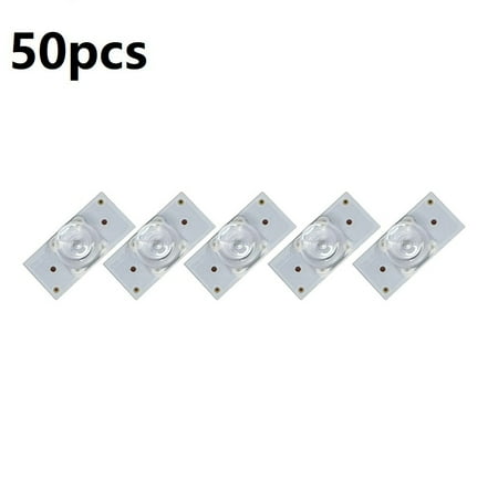 3V SMD Lamp Beads with Optical Lens Fliter for LED TV Repair Led Light Strip