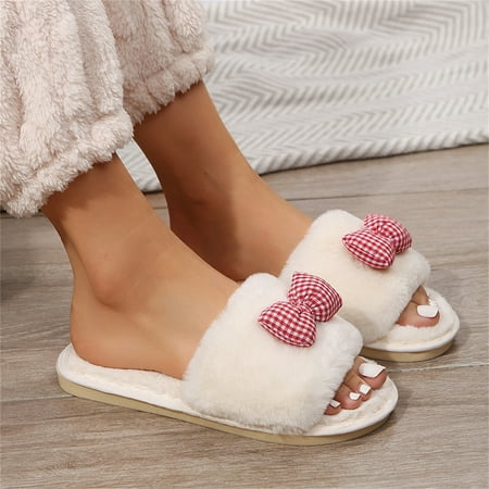 Cathalem Flip Flop Slippers for Women Rubber Ladies Fashion Solid Color Cartoon Plush Casual Open Toe Womens Warm Slippers Size 7 Red 8
Cathalem Flip Flop Slippers for Women Rubber Ladies Fashion Solid Color Cartoon Plush Casual Open Toe Womens Warm Slippers Size 7 Red 8