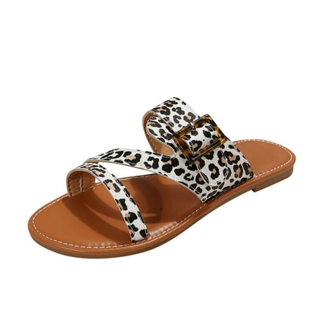 Ediodpoh Ladies Fashion Solid Color Leather Knitted Belt Buckle Decorative Flat Bottom Sandals Womens Slippers Beige 8.5
Ediodpoh Ladies Fashion Solid Color Leather Knitted Belt Buckle Decorative Flat Bottom Sandals Womens Slippers Beige 8.5