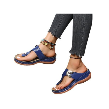 Avamo Women s Flip-flop Toe-post Sandals with Orthotic Arch Support Holiday Summer Shoes
Avamo Women s Flip-flop Toe-post Sandals with Orthotic Arch Support Holiday Summer Shoes