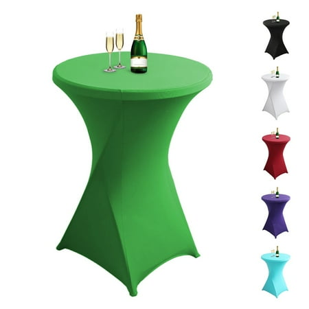 Cocktail Tablecloth Green 24 Round Polyester Highboy Table Cover Fitted Stretch Table Cloth for Wedding Banquet
Cocktail Tablecloth Green 24 Round Polyester Highboy Table Cover Fitted Stretch Table Cloth for Wedding Banquet