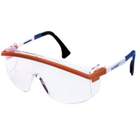 Astrospec 3000 Eyewear, Gray Lens, Polycarbonate, Ultra-Dura, Black Frame