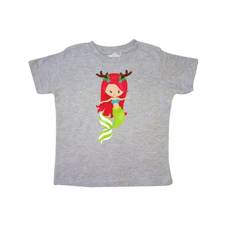 Inktastic Christmas Mermaid Mermaid With Antlers Mistletoe Gift Toddler Toddler Girl T-Shirt
Inktastic Christmas Mermaid Mermaid With Antlers Mistletoe Gift Toddler Toddler Girl T-Shirt