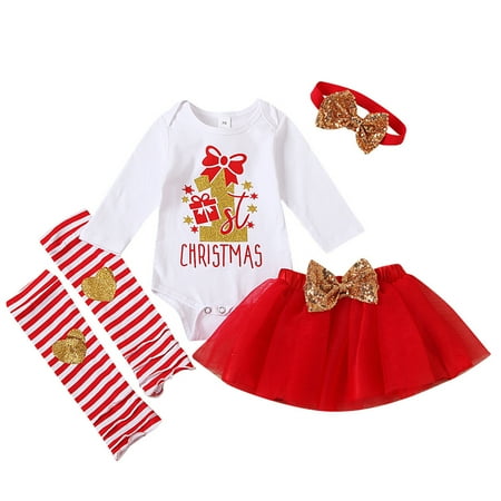 Honeeladyy Newborn Infant Baby Girls Christmas Letter Romper Tutu Skirt Hairband Socks Sets White
Honeeladyy Newborn Infant Baby Girls Christmas Letter Romper Tutu Skirt Hairband Socks Sets White