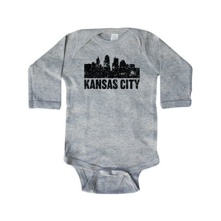 Inktastic Kansas City Skyline Grunge Gift Baby Boy or Baby Girl Long Sleeve Bodysuit
Inktastic Kansas City Skyline Grunge Gift Baby Boy or Baby Girl Long Sleeve Bodysuit
