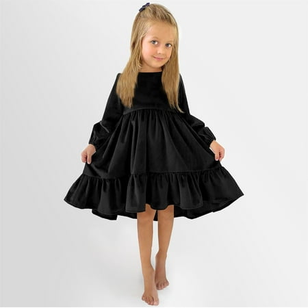 FZM Christmas Kids Little Girls Daily Dress Autumn Long Sleeve Solid Irregular Princess Dress Ruffle Casual Party Dresses Outfits Clothes
FZM Christmas Kids Little Girls Daily Dress Autumn Long Sleeve Solid Irregular Princess Dress Ruffle Casual Party Dresses Outfits Clothes