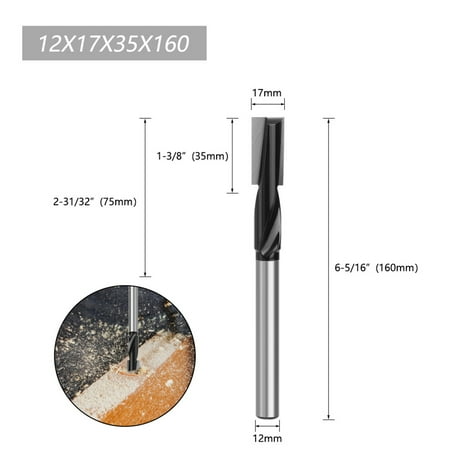 Goodhd Spiral Bottom Cleaning Router Bit Woodworking Milling Cutter Engraving Machine
Goodhd Spiral Bottom Cleaning Router Bit Woodworking Milling Cutter Engraving Machine