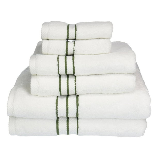 Impressions Hymnia Egyptian Cotton 6-Piece Towel Set
