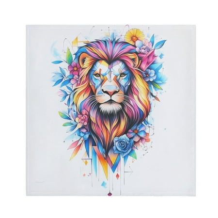 Napkin Satin Napkin 20*20Inchx1 Kitchen Towel Dinner Plate Towel Decorative Towel Napkin Tea Towel Suitable For Kitchen Table Color Art Cool Lion
Napkin Satin Napkin 20*20Inchx1 Kitchen Towel Dinner Plate Towel Decorative Towel Napkin Tea Towel Suitable For Kitchen Table Color Art Cool Lion