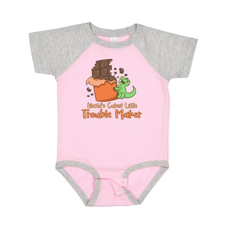 Inktastic World s Cutest Trouble Maker Gift Baby Boy or Baby Girl Bodysuit
Inktastic World s Cutest Trouble Maker Gift Baby Boy or Baby Girl Bodysuit