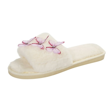 Vuygyu Ladies Fashion Winter Decoration Open Toe Flat Bottom Slippers Womens Slippers with Back Slippers Women Fuzzy Womens Slippers Open Toe Slipper Shoes Women Indoor Outdoor Comfortable Slippers
Vuygyu Ladies Fashion Winter Decoration Open Toe Flat Bottom Slippers Womens Slippers with Back Slippers Women Fuzzy Womens Slippers Open Toe Slipper Shoes Women Indoor Outdoor Comfortable Slippers