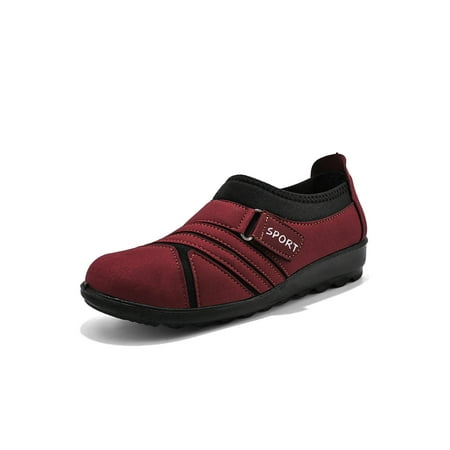 Rotosw Women Sneakers Non-Slip Casual Shoes Slip On Flats Breathable Comfort Loafers Work Lightweight Walking Shoe Red 5.5
Rotosw Women Sneakers Non-Slip Casual Shoes Slip On Flats Breathable Comfort Loafers Work Lightweight Walking Shoe Red 5.5