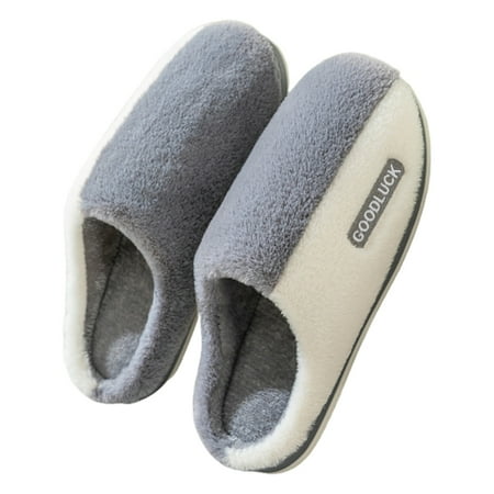 Women s Cotton Slippers Comfortable Warming Plush Slippers Lightweight Non-Slip Slippers for Indoor Home New
Women s Cotton Slippers Comfortable Warming Plush Slippers Lightweight Non-Slip Slippers for Indoor Home New