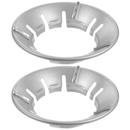 2pcs Nonslip Wok Rack Cast Iron 8-opening Windproof Wok Ring Gas Stove Holder