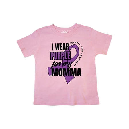 Inktastic Chronic Pain I Wear Purple For My Momma Gift Toddler Boy or Toddler Girl T-Shirt
Inktastic Chronic Pain I Wear Purple For My Momma Gift Toddler Boy or Toddler Girl T-Shirt