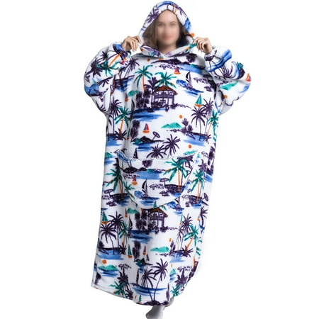 Cindysus Ladies Nightgowns Fruit Printed Night Gowns Long Sleeve Sleep Dress Nightdress Pajama Hoodies Dresses Sleepwear Hawaii Print One Size (Length 140cm)
Cindysus Ladies Nightgowns Fruit Printed Night Gowns Long Sleeve Sleep Dress Nightdress Pajama Hoodies Dresses Sleepwear Hawaii Print One Size (Length 140cm)