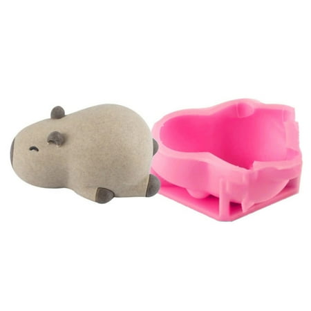 3D Capybara Shape Mousse Cake Mold Food Grade Silicone Chocolate Dessert Baking Mould Family Gathering Bakewares
3D Capybara Shape Mousse Cake Mold Food Grade Silicone Chocolate Dessert Baking Mould Family Gathering Bakewares