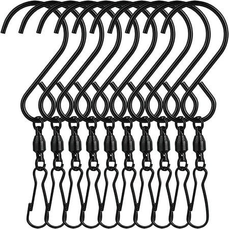 10pcs Swivel Hooks Rotating Hanging Hooks Stainless Steel Hanging Flowerpot Hooks
10pcs Swivel Hooks Rotating Hanging Hooks Stainless Steel Hanging Flowerpot Hooks
