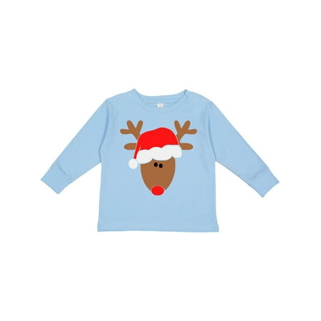 Inktastic Christmas Cute Reindeer in Santa Hat Gift Toddler Boy or Toddler Girl Long Sleeve T-Shirt
Inktastic Christmas Cute Reindeer in Santa Hat Gift Toddler Boy or Toddler Girl Long Sleeve T-Shirt