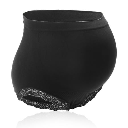 Pregnancy Maternity Panties High Waist Breathable Lace Seamless Maternity Underwear For Women 11K Black M
Pregnancy Maternity Panties High Waist Breathable Lace Seamless Maternity Underwear For Women 11K Black M