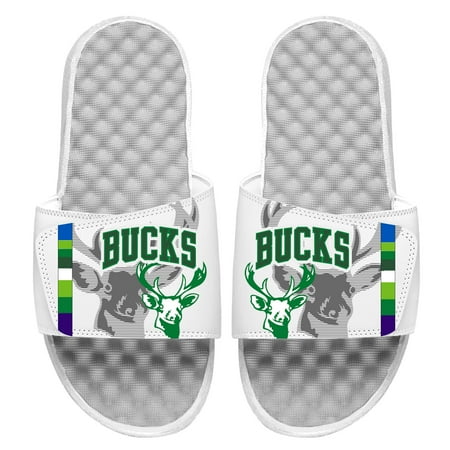Men s ISlide White Milwaukee Bucks 2021/22 City Edition Jersey Slide Sandals
Men s ISlide White Milwaukee Bucks 2021/22 City Edition Jersey Slide Sandals