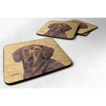 Carolines Treasures SC9137FC Dachshund Wipe your Paws Foam Coaster Set of 4 3 1/2 x 3 1/2 multicolor
Carolines Treasures SC9137FC Dachshund Wipe your Paws Foam Coaster Set of 4 3 1/2 x 3 1/2 multicolor