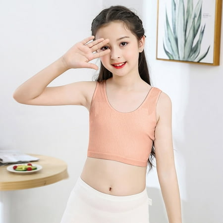 Womail Kids Girls Underwear Cotton Seamless Cami Bralettes Sports Striped Bra Vest Children Built up Tank Style Underclothes Undies
Womail Kids Girls Underwear Cotton Seamless Cami Bralettes Sports Striped Bra Vest Children Built up Tank Style Underclothes Undies