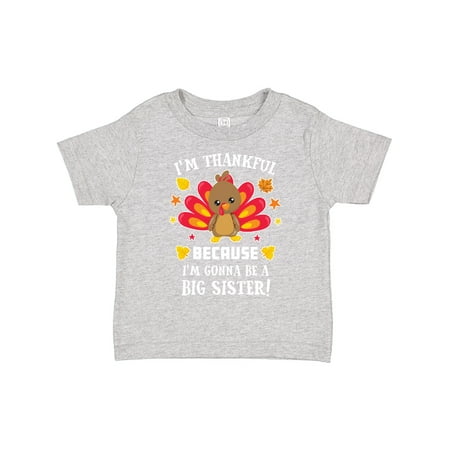 Inktastic Thanksgiving I m Thankful Because I m Gonna Be a Big Sister Gift Toddler Toddler Girl T-Shirt
Inktastic Thanksgiving I m Thankful Because I m Gonna Be a Big Sister Gift Toddler Toddler Girl T-Shirt