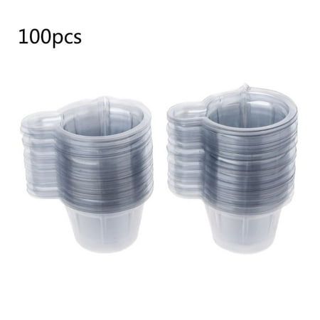 100Pcs 40ML Plastic Disposable Cups Dispenser For DIY Epoxy Resin Jewelry Making
100Pcs 40ML Plastic Disposable Cups Dispenser For DIY Epoxy Resin Jewelry Making